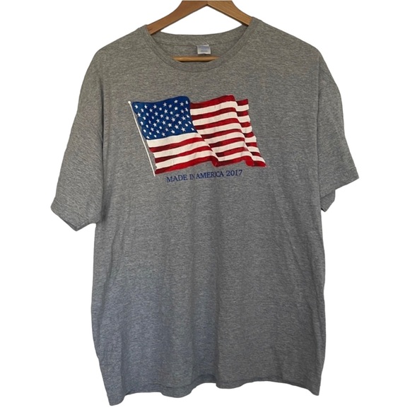 Women’s made in amaerica 2017 “made in the USA” XL grey Tee - Picture 1 of 5